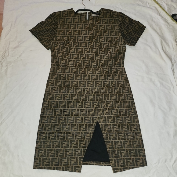 Fendi Pre-Owned 1990s Zucca-pattern minidress - Picture 16 of 16
